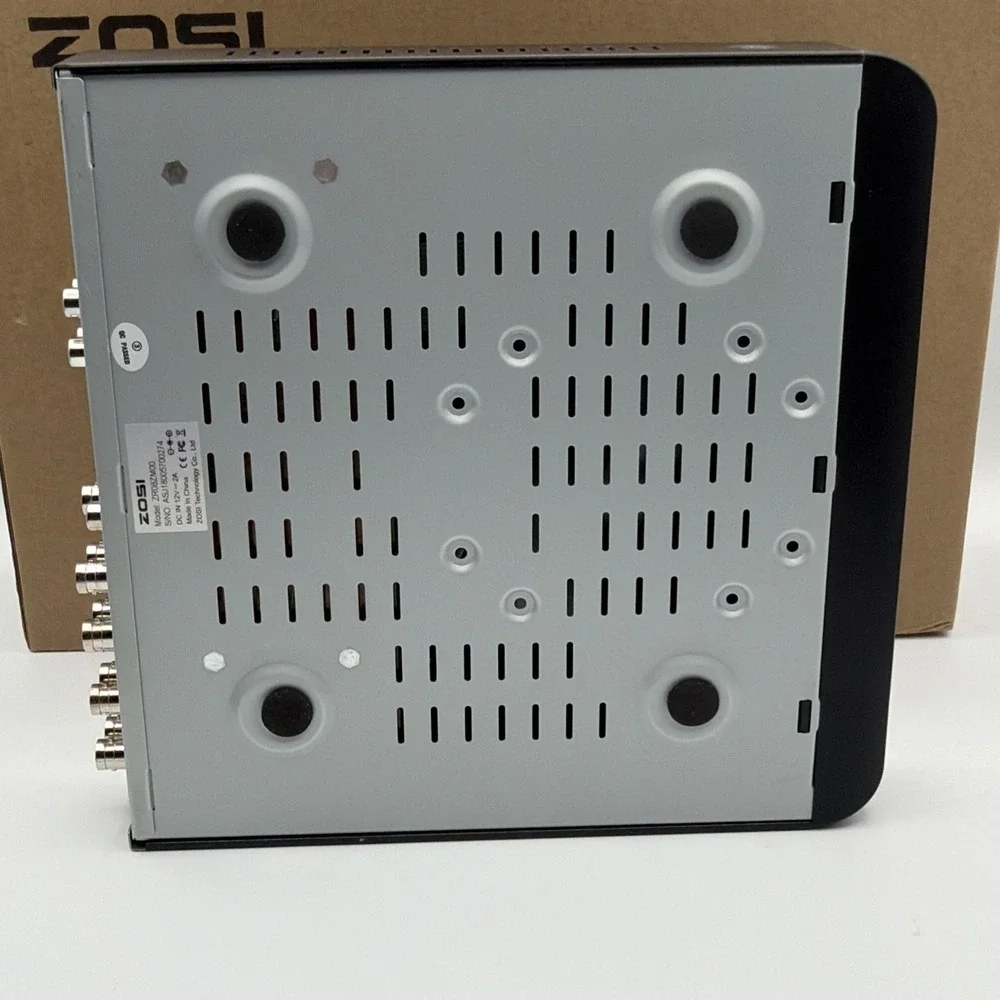 ZOSI ZR08ZM 8-Channel CCTV Digital Video Recorder DVR H.264 720p 0TB Black